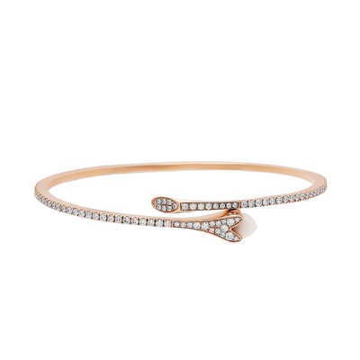 Tulip One Flower Small Bangle