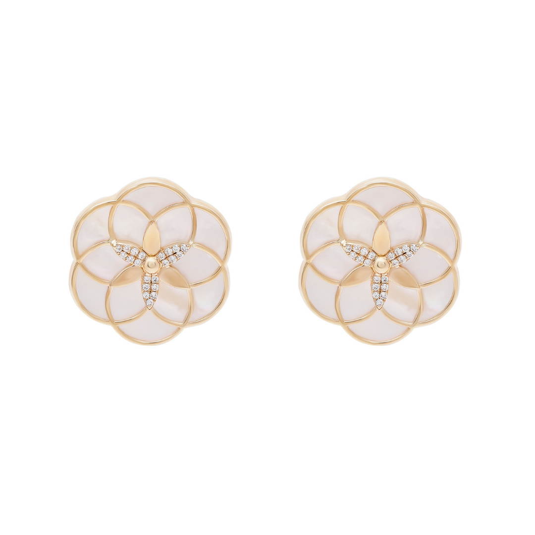 Flower of Life Medium Earring