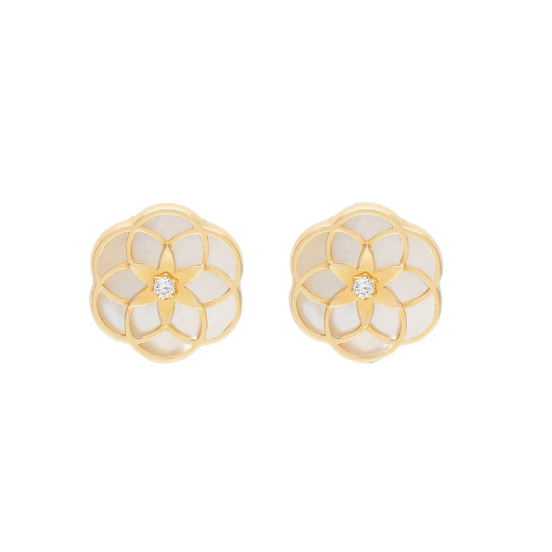 Flower of Life Small Earring