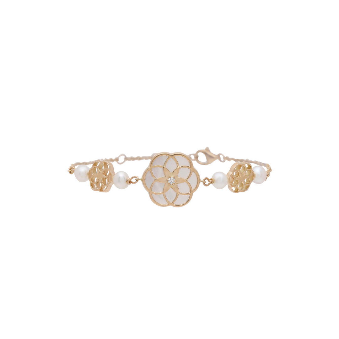 Flower of Life Bracelet, 1 Flower