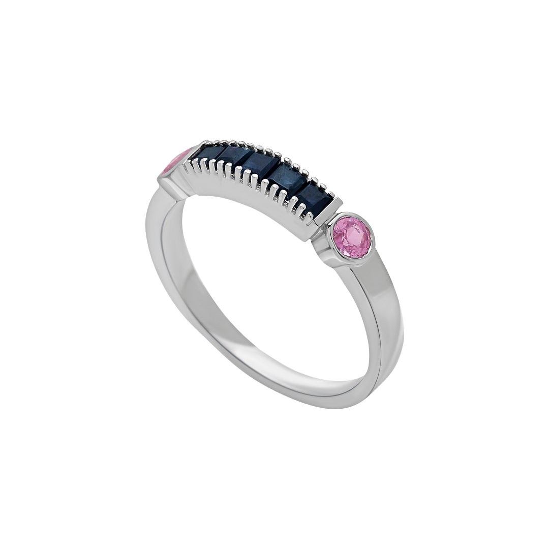 Lotus One Line Ring