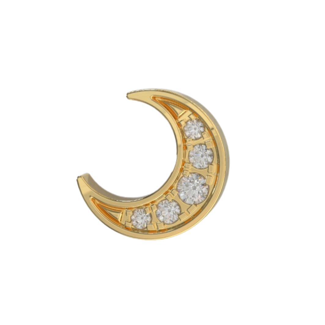 MIA Gold Moon Charm