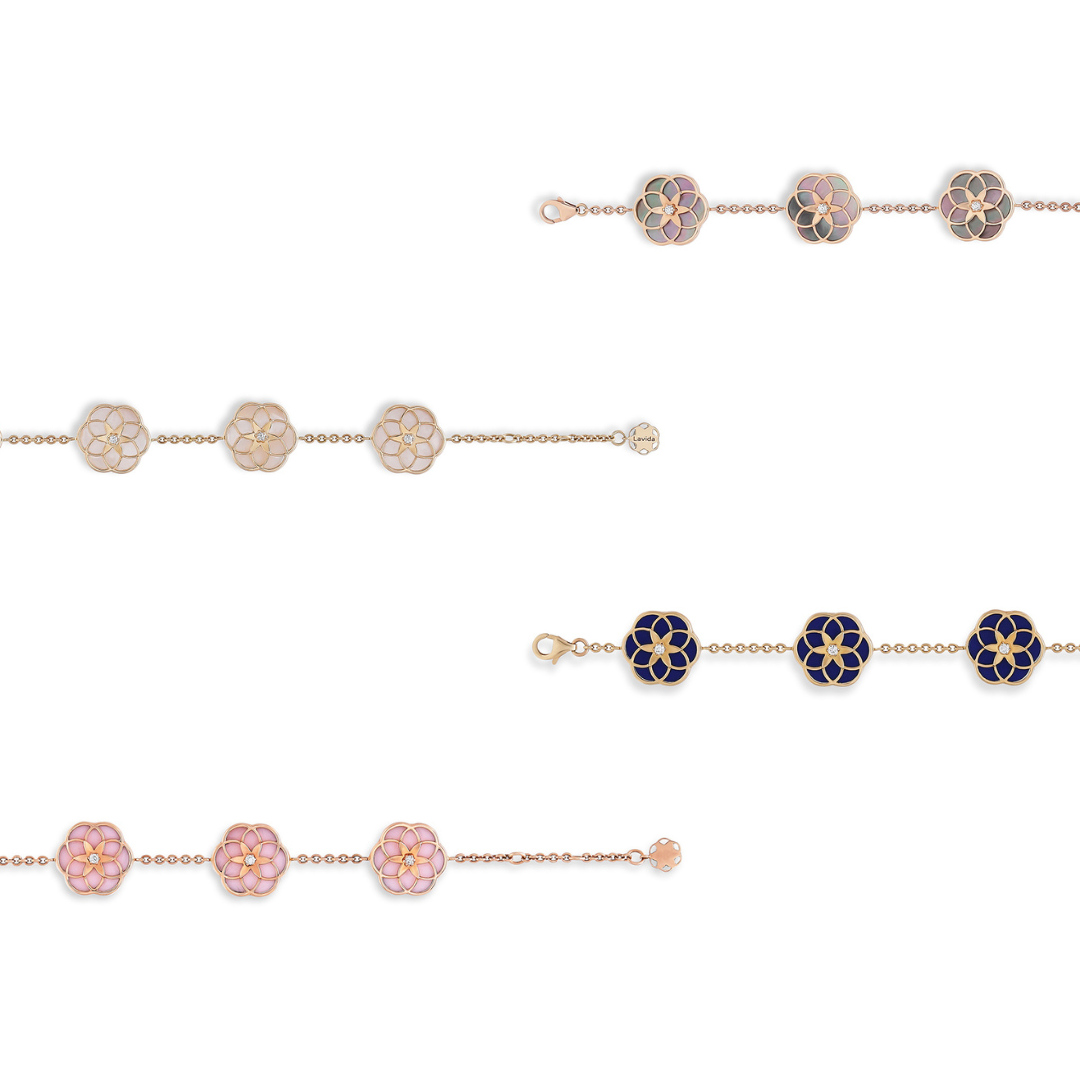 Color Blossom Star BB Multi-Motifs Bracelet - Categories