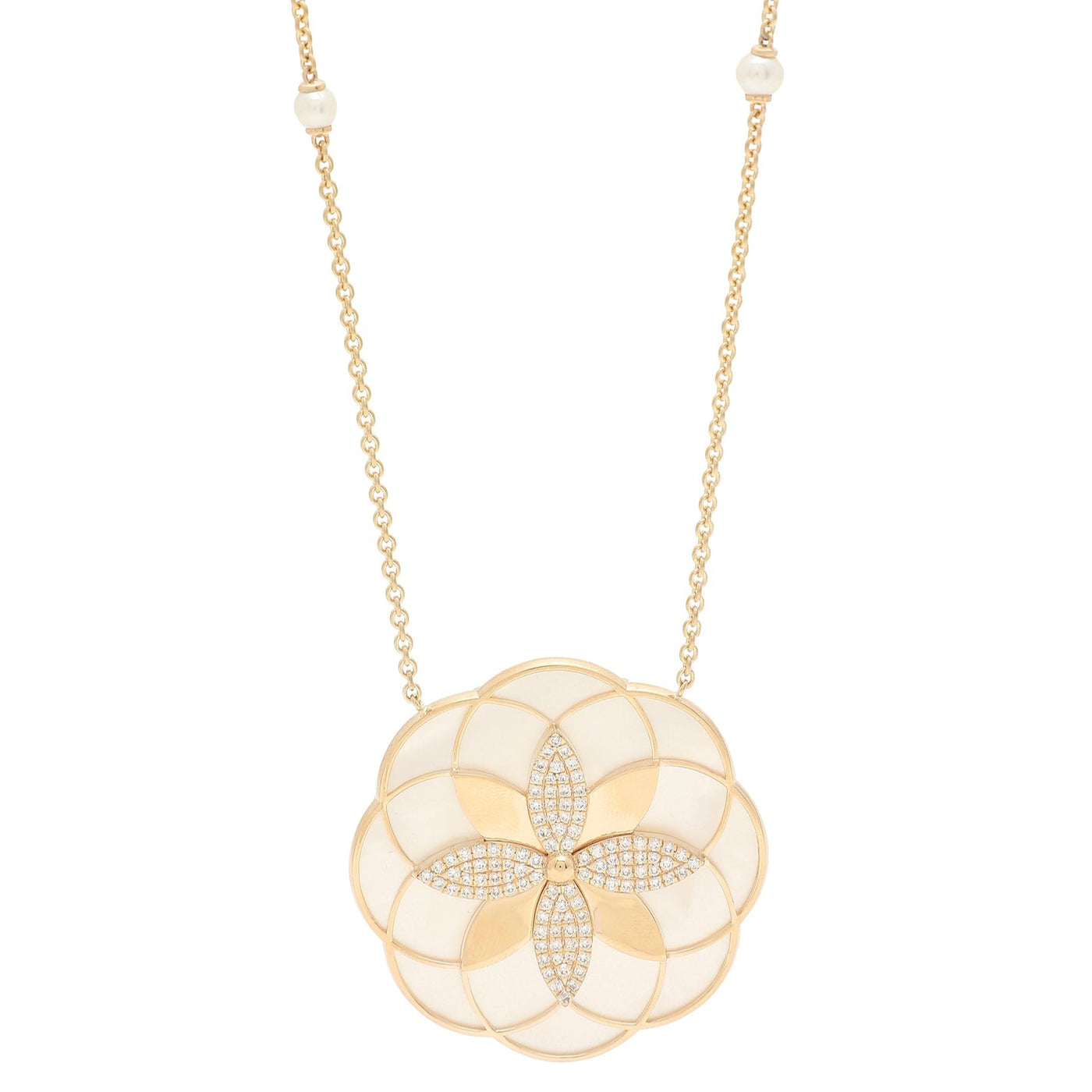 Flower Of Life Large Pendant Necklace