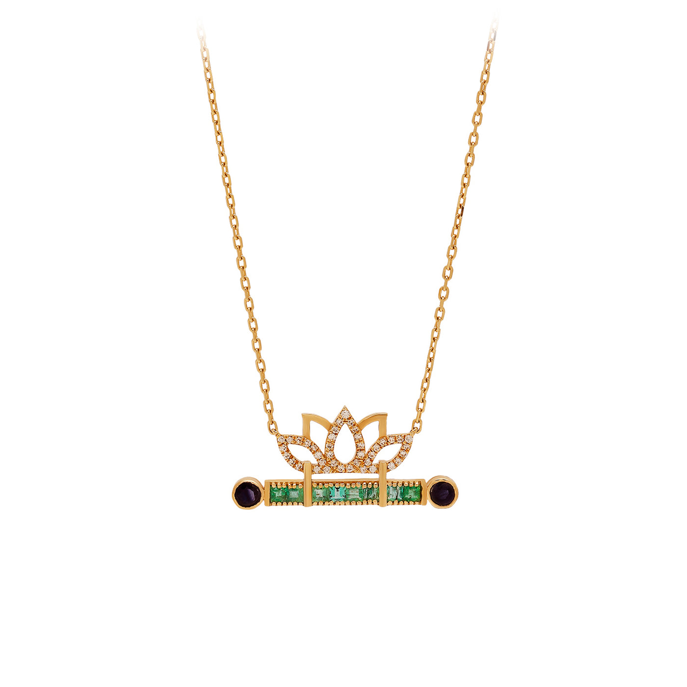 Lotus Medium Necklace