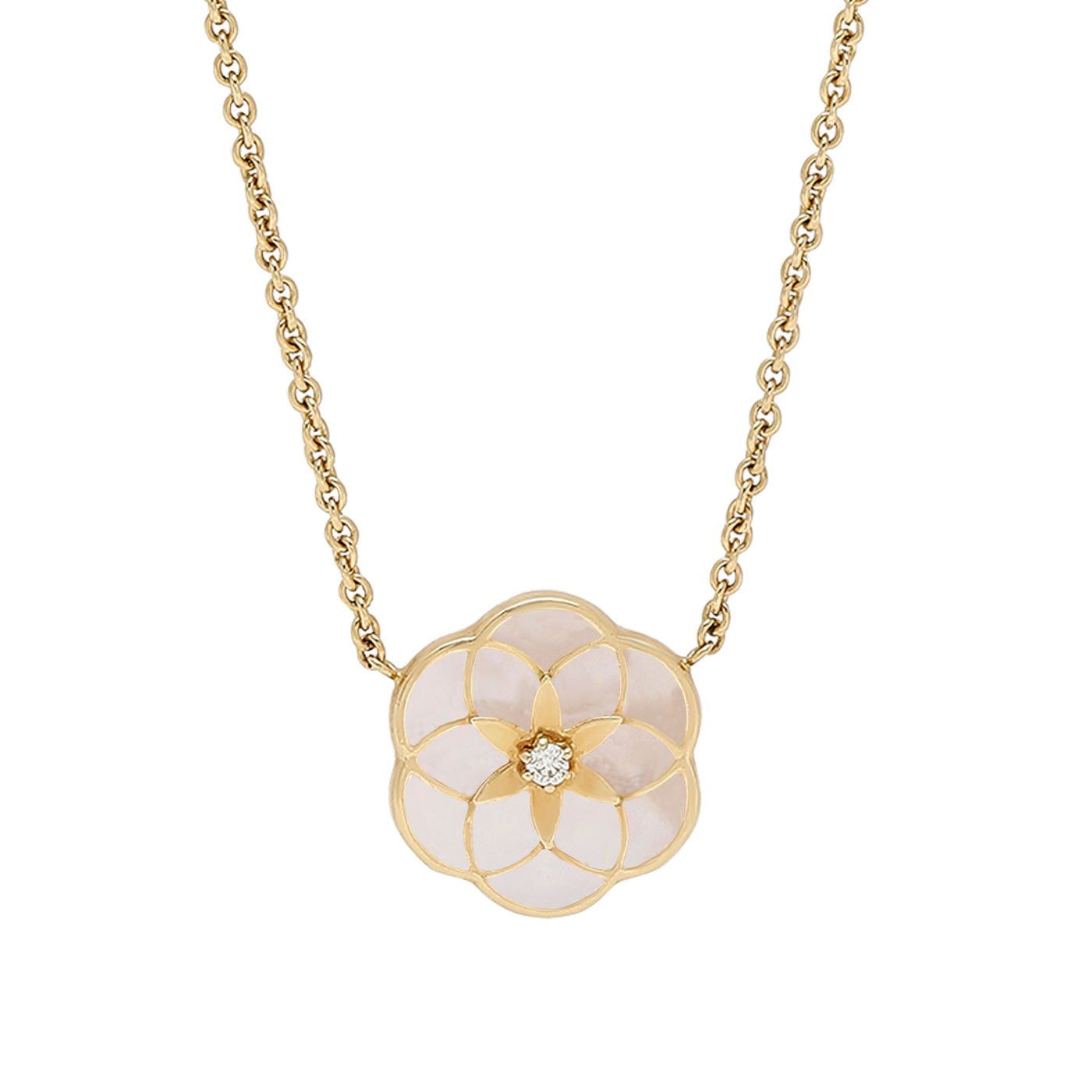 Flower Of Life Small Pendant Necklace