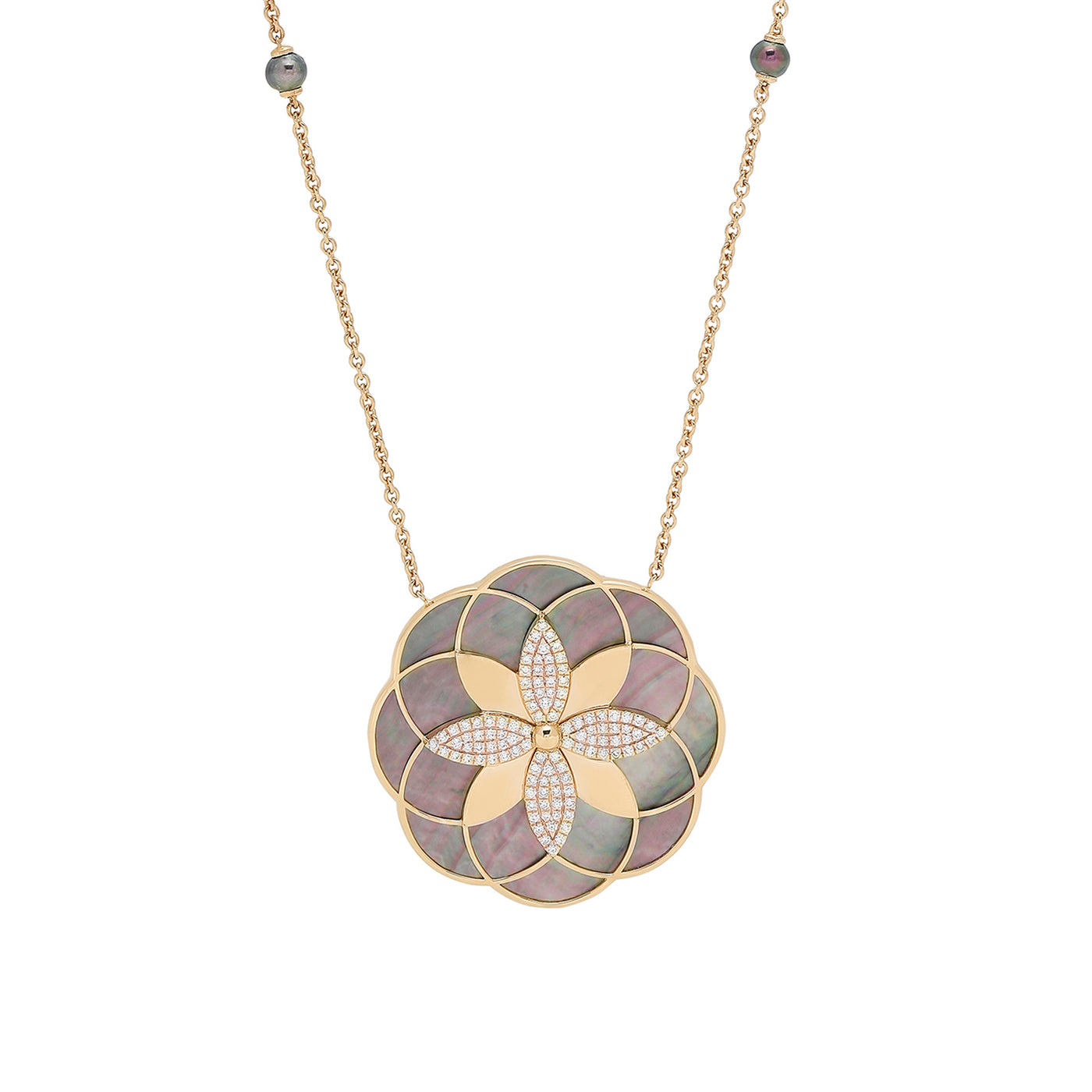 Flower Of Life Large Pendant Necklace